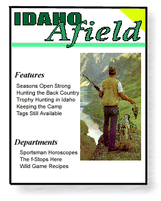 Idaho Afield Magazine Cover
