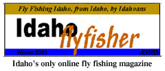 Idaho <EM>flyfisher</EM> Magazine Cover