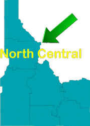 North Central map