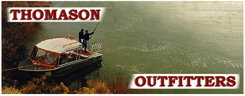 Thomason Outfitters - fishing for sturgeon and trout - Snake River jet boat angling with Idaho guide